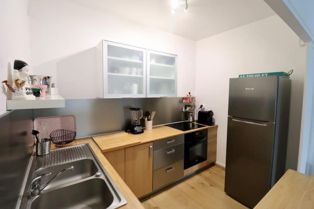 Bel Apt 6 Pers, 2 Chambres Avec Balcon Et Parking Le Touquet Exteriér fotografie